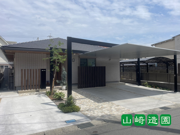 和風の庭・改修工事・植栽工事・施工例（山崎造園）