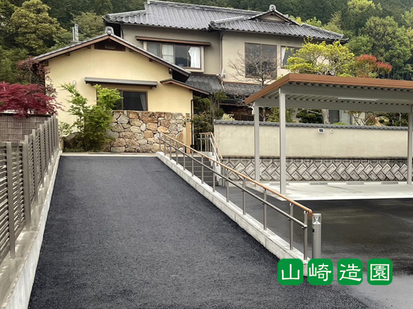 和風の庭・庭リフォーム・植栽工事・施工例（山崎造園）